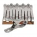 Binmer(TM)10PCS Stainless Steel Beach Towel Clips Keep Your Towel From Blowing Away - B015MOVWSM